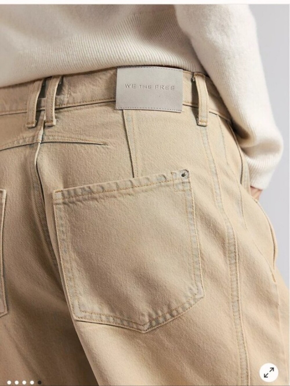 NWT We The Free Good Luck Mid Rise Barrel Jeans - Picture 4 of 14